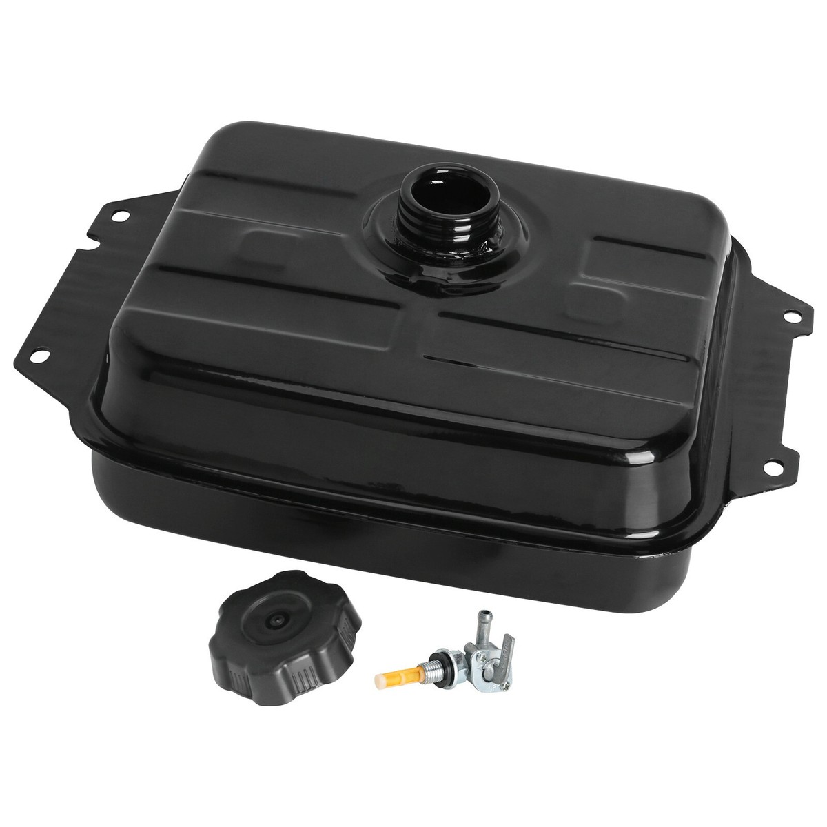 6L Metal Gas Fuel Tank for Four Wheeler Go Kart Buggy Taotao 125