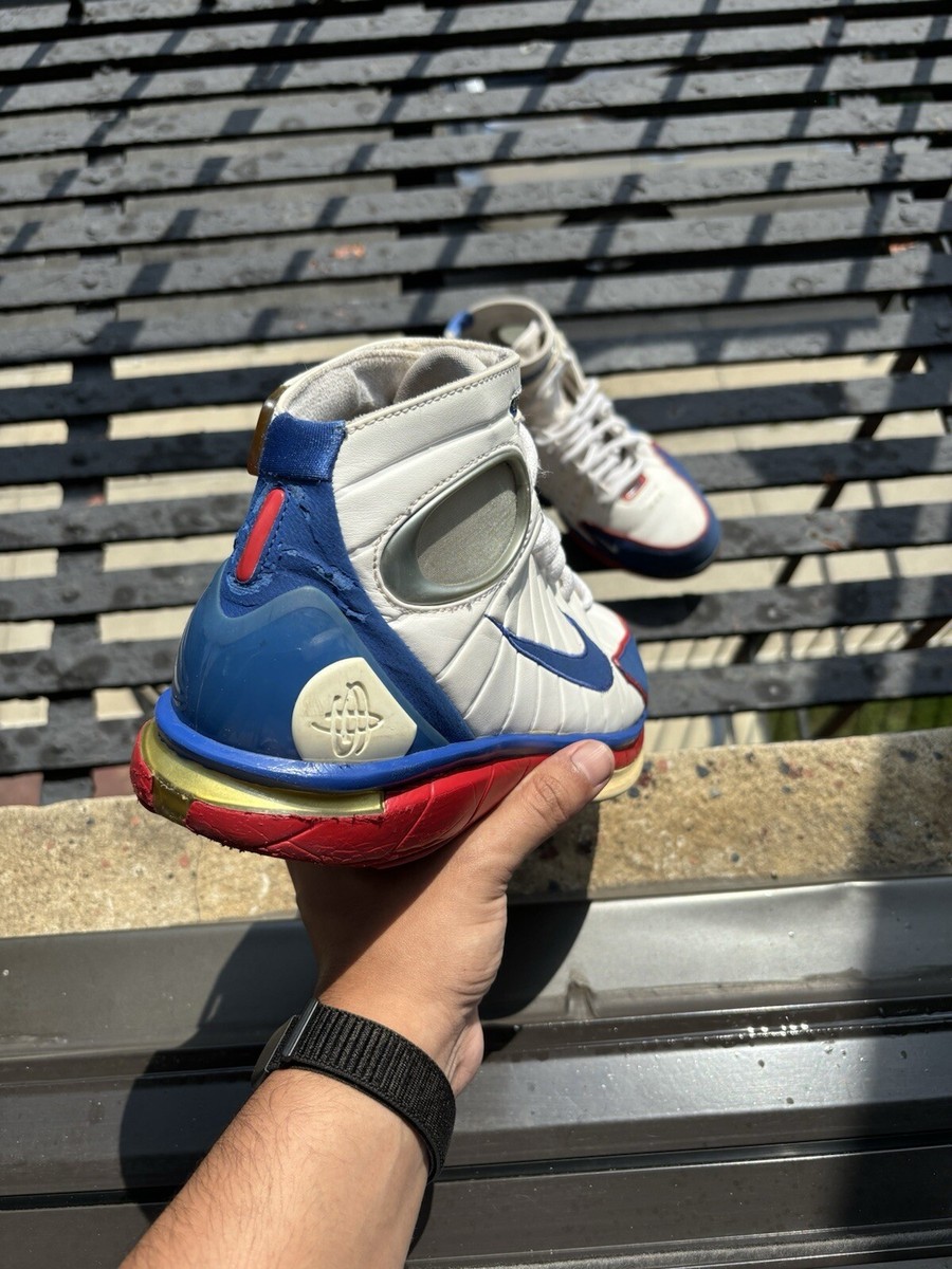 Size 9 - Nike Air Zoom Huarache 2K4 All-Star (RED WHITE & BLUE