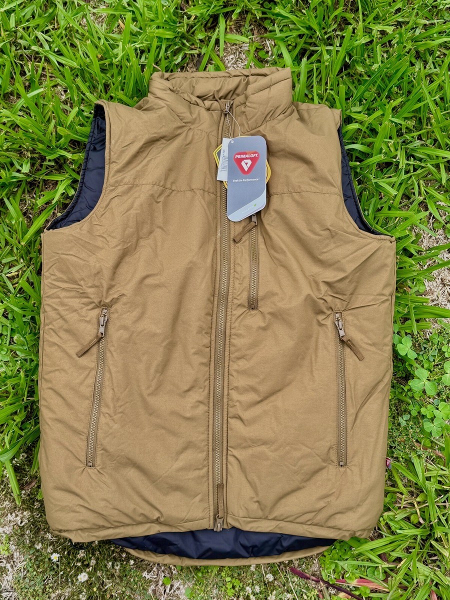 Level 7 Coyote Brown Primaloft PCU Vest ECWCS By BAF US Army All