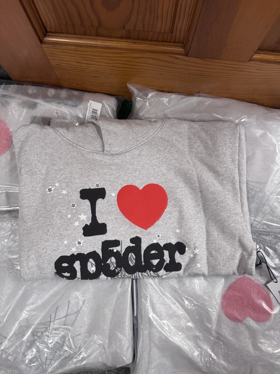 Sp5der Souvenir “I Love Sp5der”/“I Heart Sp5der” Size L 2024 Brand