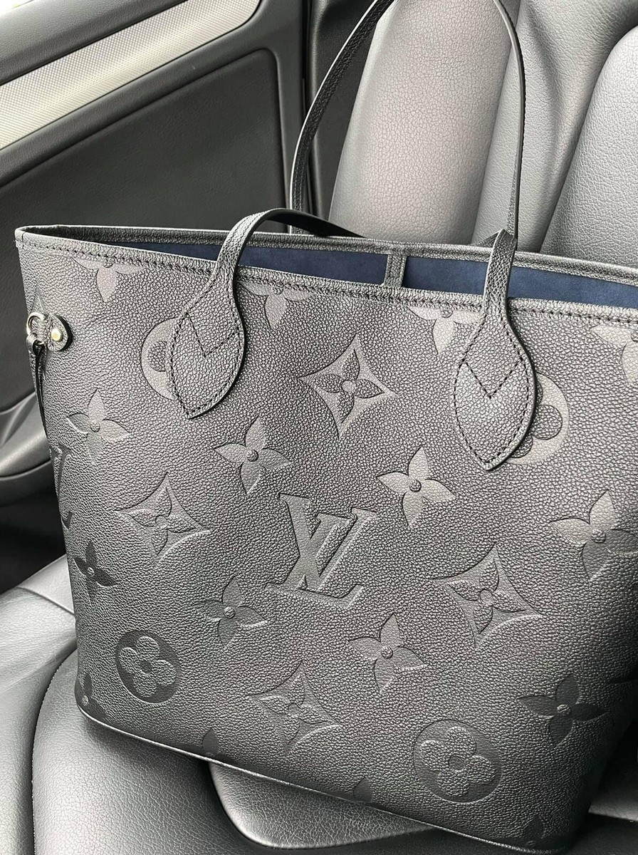 Louis Vuitton M45685 NEVERFULL MM Black | eBay