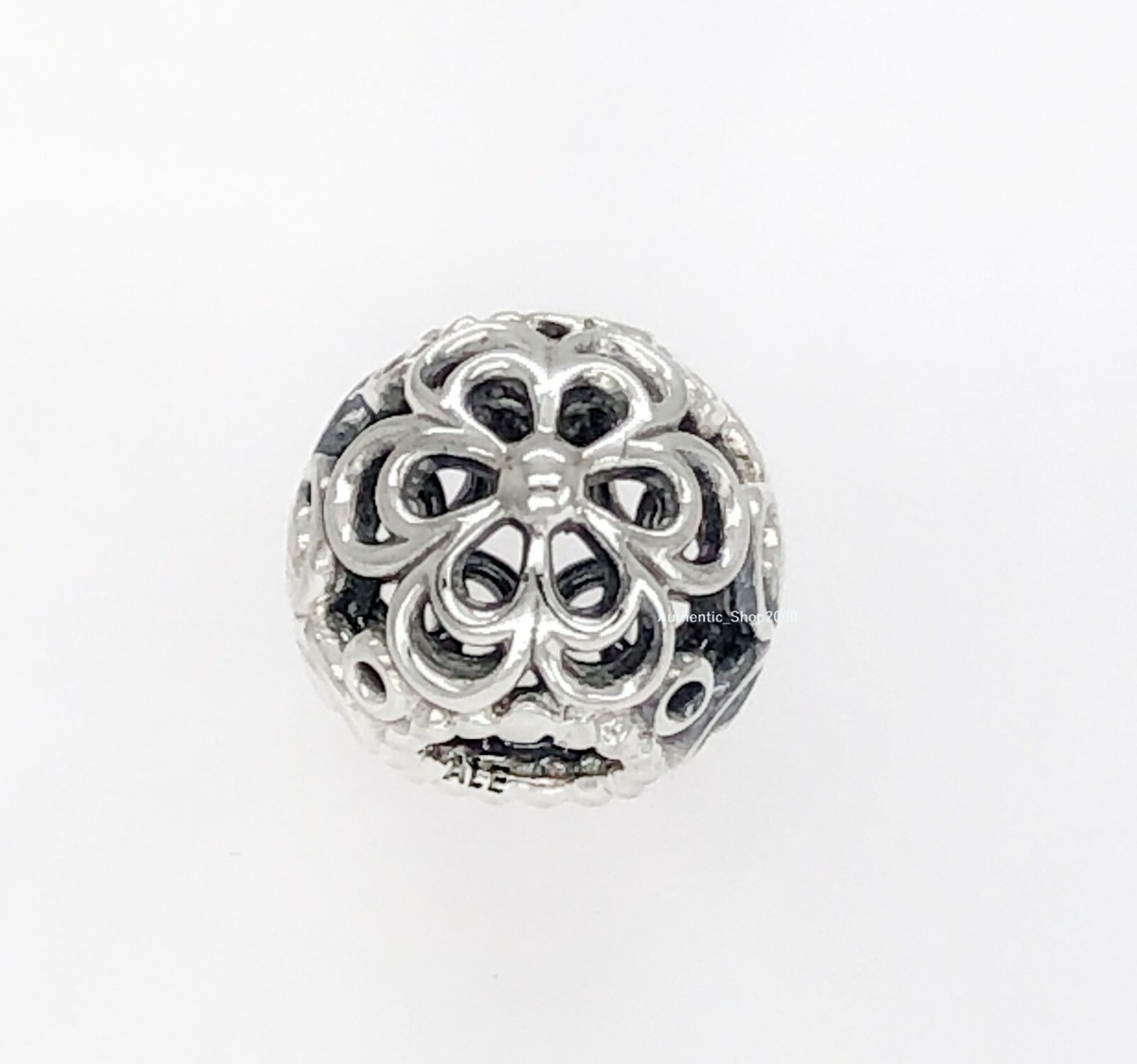 NEW Authentic PANDORA 925 Ale Picking Daisies Openwork Charm