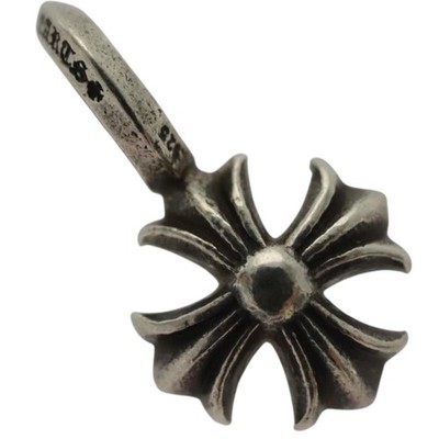 Chrome Hearts Pendant Top CH Plus Stack Charm Ag925 Silver Auth