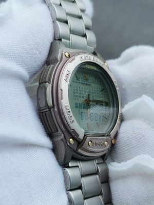 VTG Casio ABX-64 DATABANK Twincept Calendar 1708 Mod (1990s) All