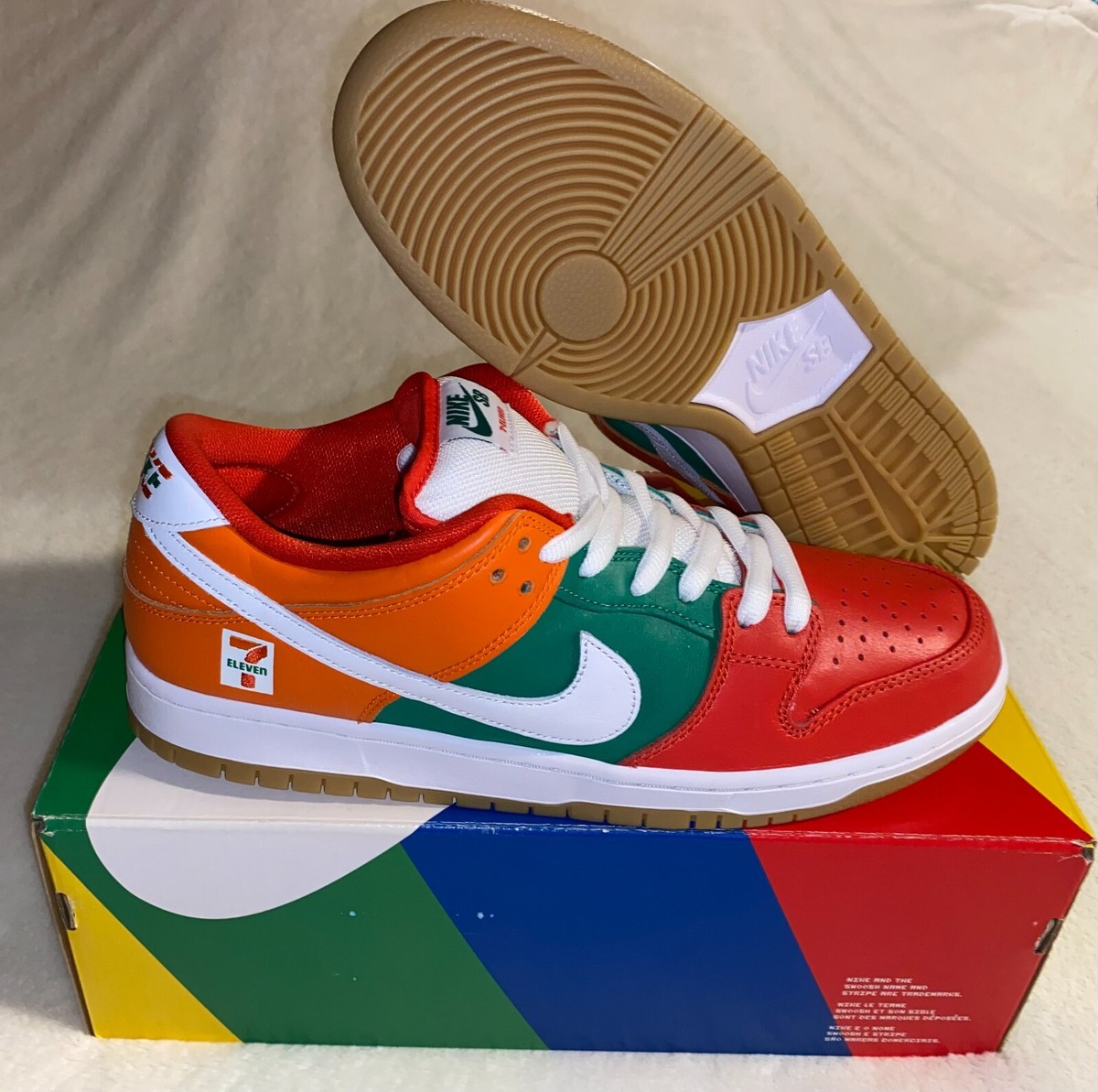 SB Dunk Low 7-Eleven Size 12 *Unreleased* Rare Sample / Hard To