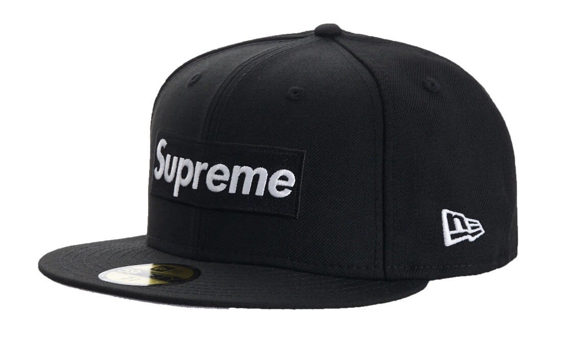 Supreme World Famous 1994 Box Logo New Era Black 7 1/4 Brand New