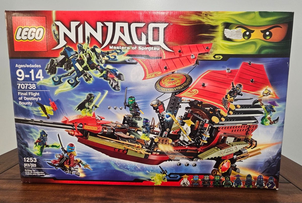 LEGO NINJAGO: Final Flight of Destiny's Bounty (70738) 1253 Pieces