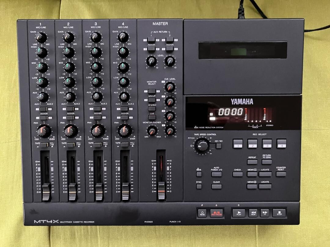 Yamaha MT4X Multitrack Cassette Tape Recorder Analog 4 track Audio
