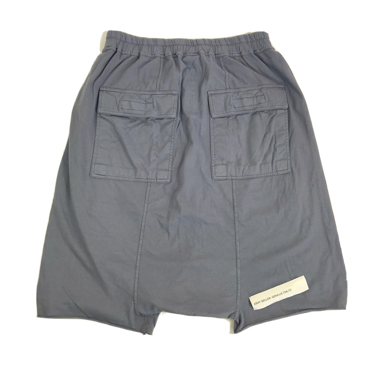 RICK OWENS DRKSHDW PODS CUPRO DRAWSTRING SHORTS SIZE: M | eBay