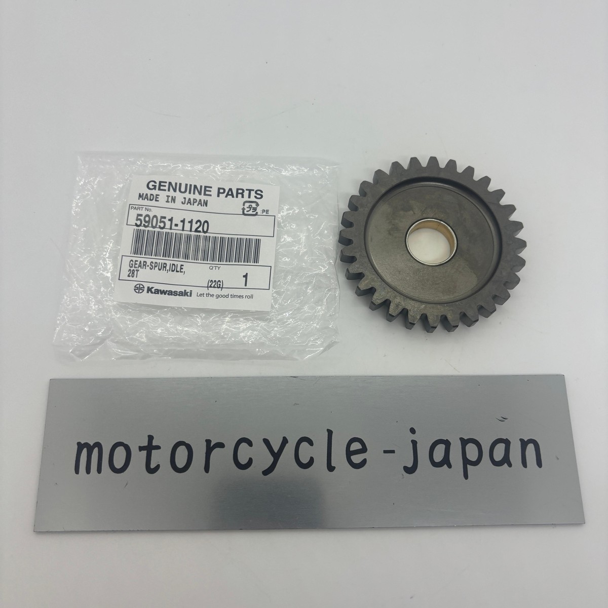 KAWASAKI Genuine KLR250 KLX250R KLX300R Idle Spur Gear 59051-1120