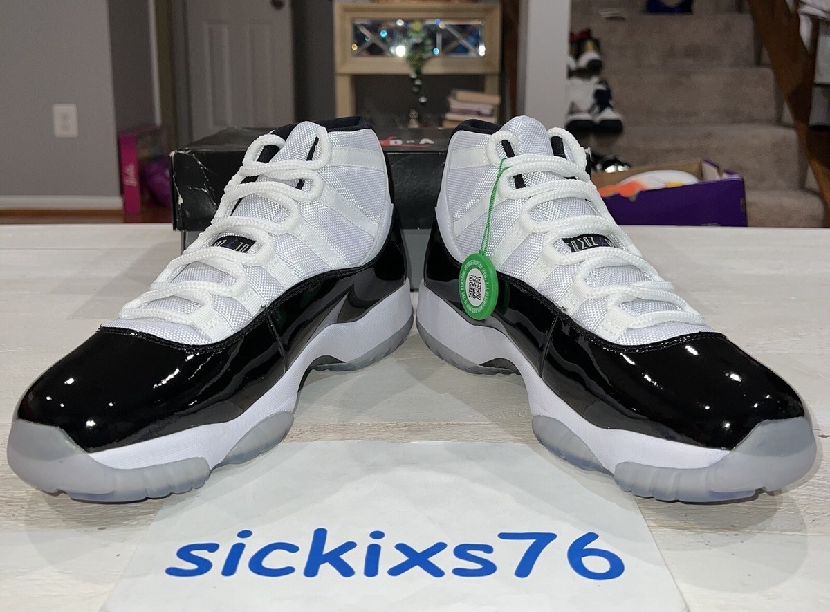 Nike Air Jordan 11 Retro 'Concord #45' Men's Size 11 [378037 100