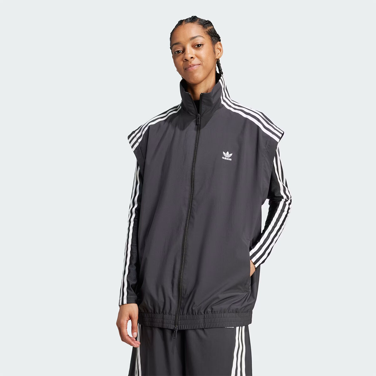 Adidas Originals Womens ADILENIUM 2 OVERSIZE TRACKTOP JACKET