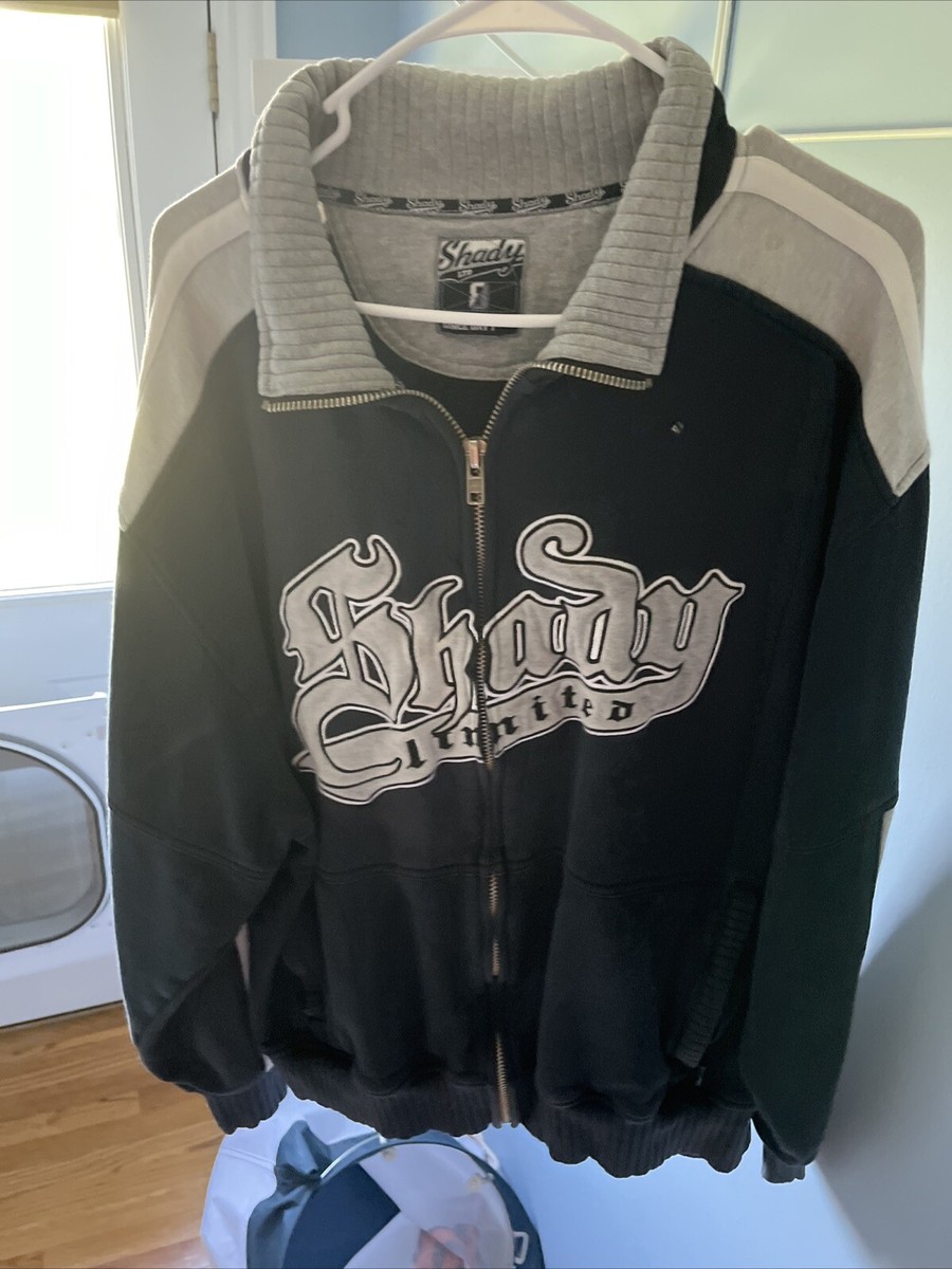 Vintage Shady LTD Full Zip Up Mens L-XL Sweatshirt Jacket Eminem