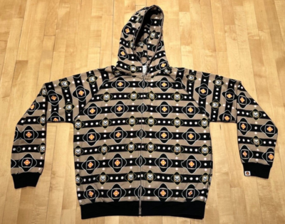 2005-2006 A Bathing Ape BAPE Baby Milo x KAWS Monogram Hoody