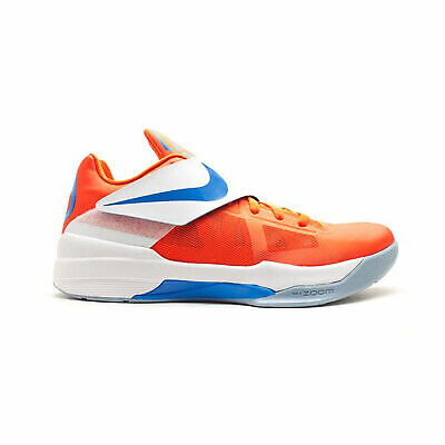 Nike Men's Zoom KD 4 'Creamsicle' 473679-800 Orange/White/Blue SZ