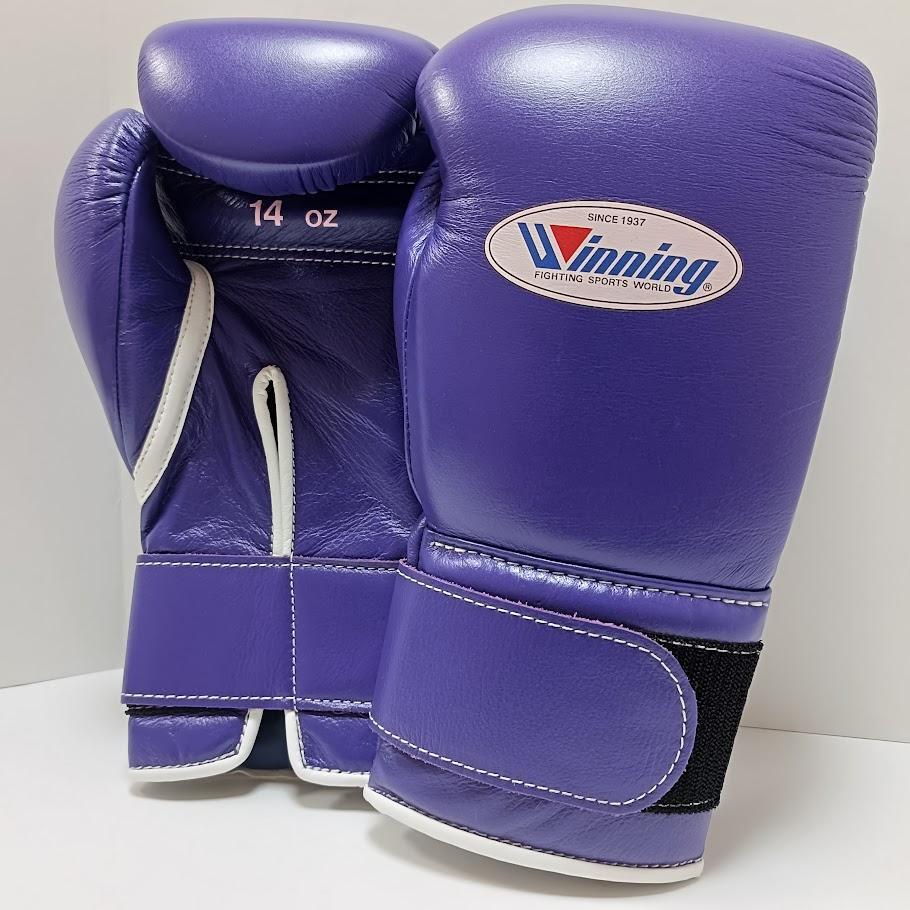 Winning Boxing Gloves 14oz Purple CO-MS-500B | eBay