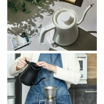 BALMUDA Electric Tea Kettles The Pot K07A-BK/WH Black White AC100V