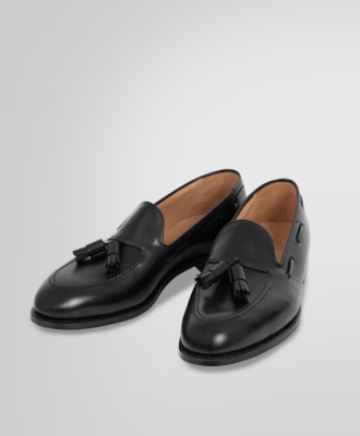 Brooks Brothers × Crockett & Jones Cow Leather Cavendish 3 Tassel