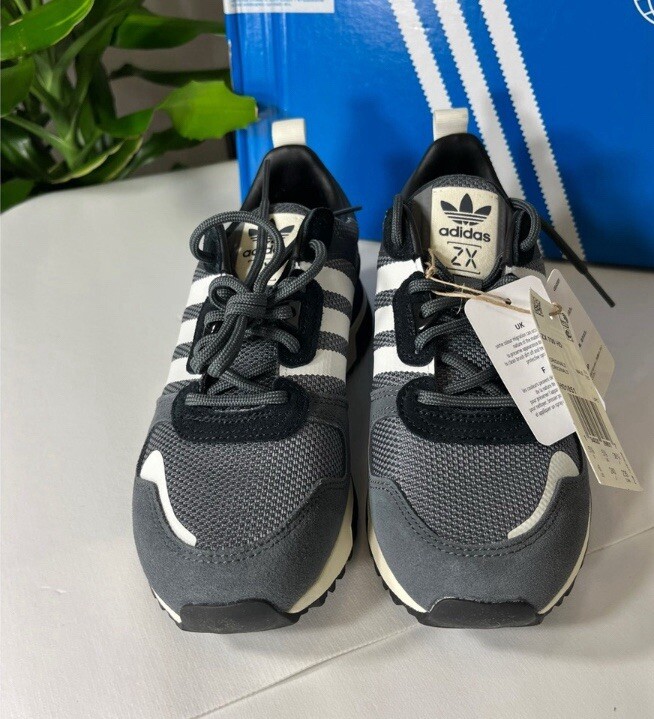 Adidas- ZX700 HD- Men's Size 6- Color: Grey Six/Off White- H01851