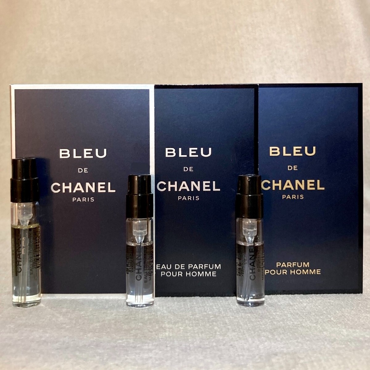 Chanel Bleu De Chanel Eau de Toilette + Eau De Parfum + PARFUM