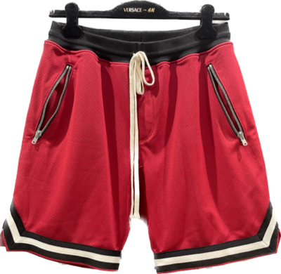 Fear of God Season 5 Mesh Drop Shorts Red Size Small | eBay