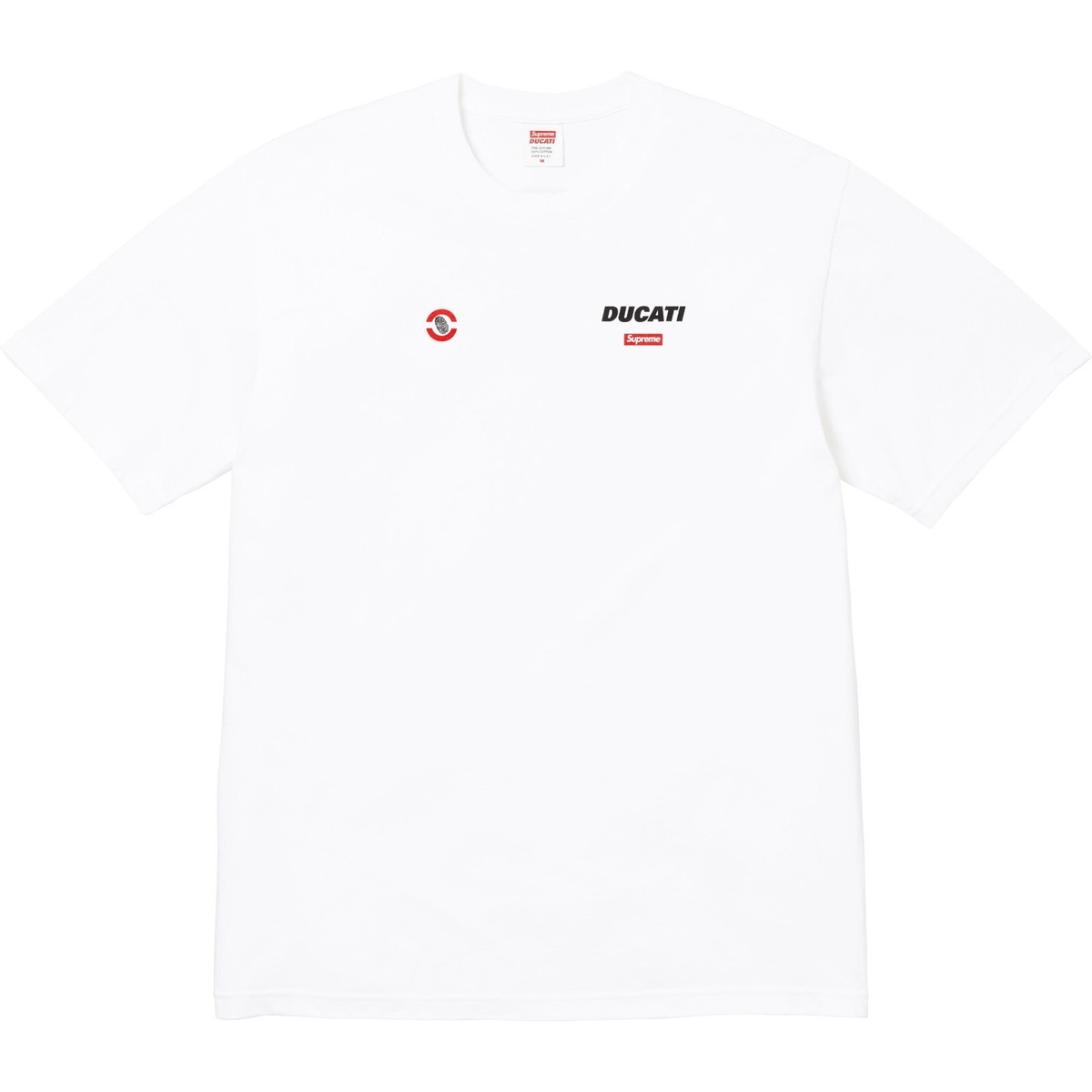 Supreme x Ducati Logos Tee Black White Red SS24 3colors Size S-XXL