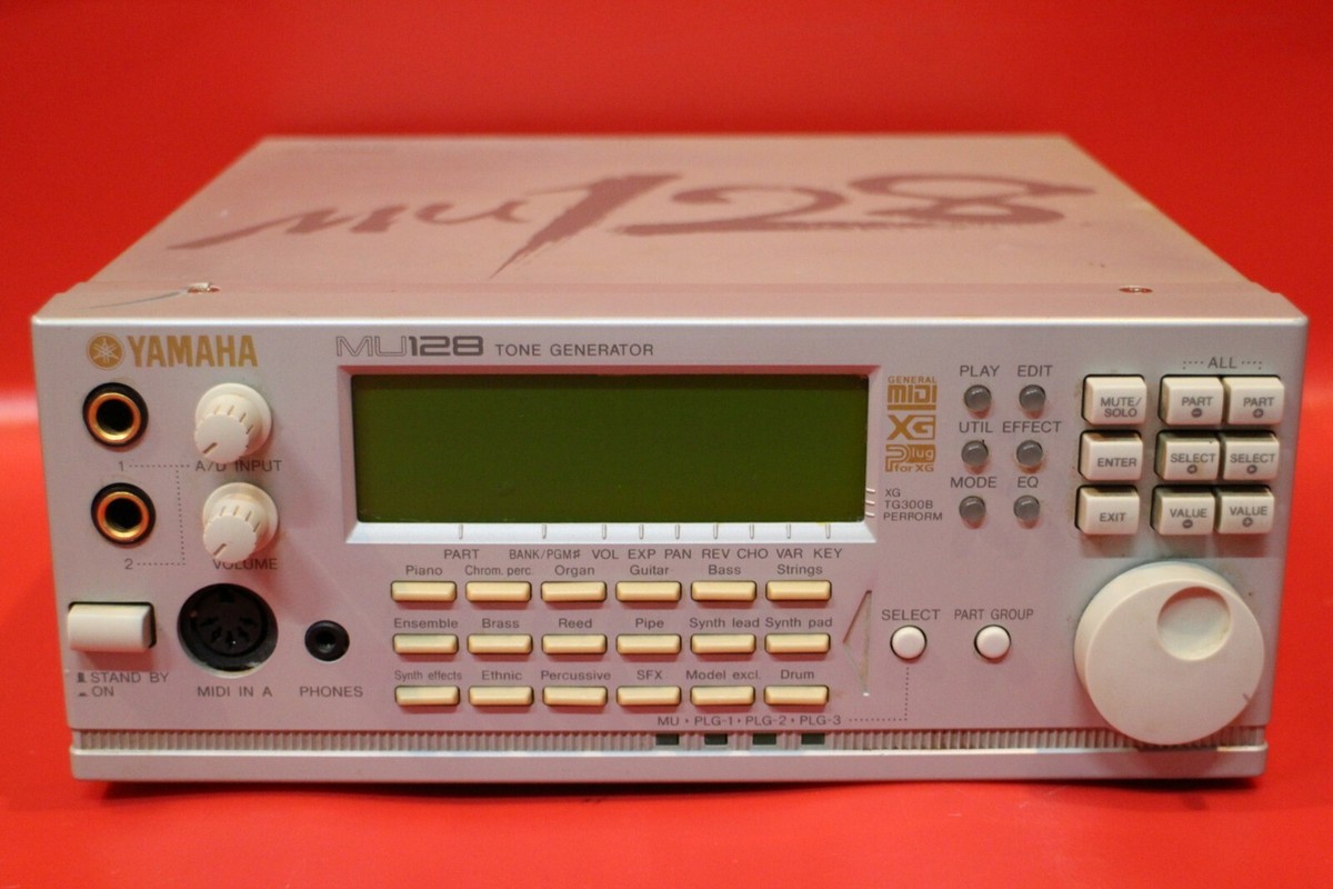 USED YAMAHA MU-128 Sound Module Tone Generator from Japan U2837