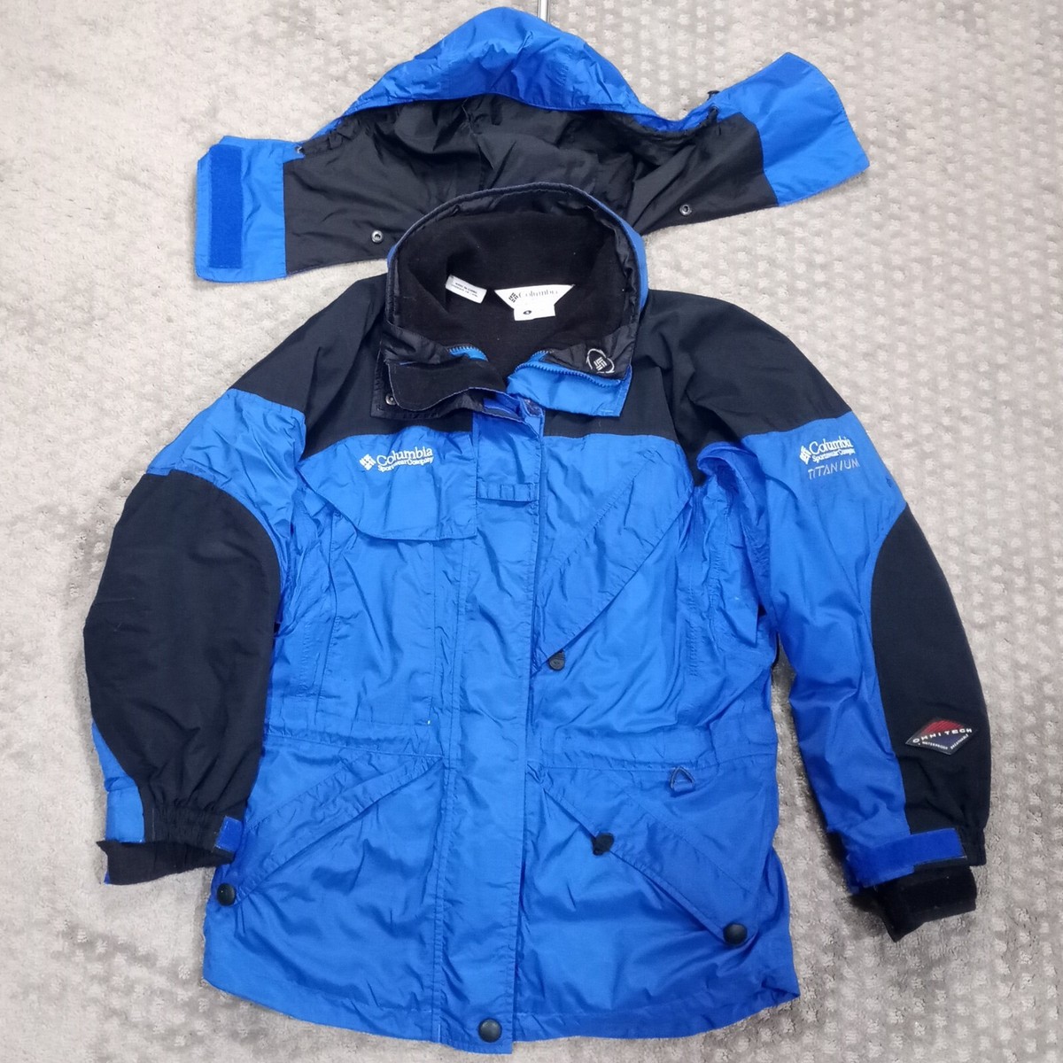 Columbia Titanium Omnitech Waterproof Breathable Jacket Womens