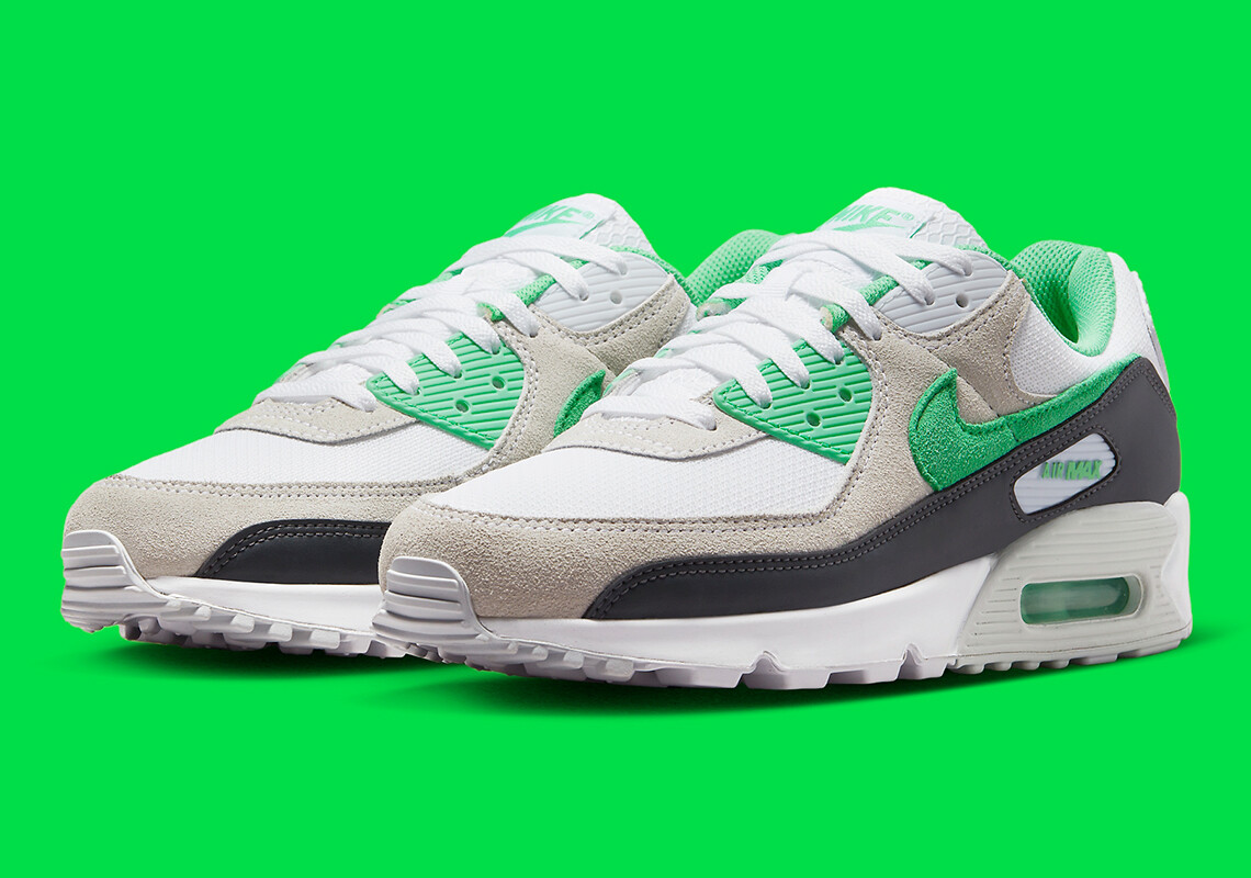 Nike Air Max 90 Spring Green/Black/White Mens Size US 8-14 Casual
