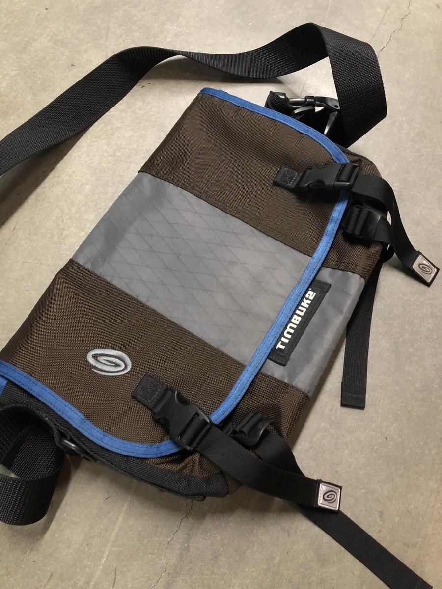 Timbuk2 Messenger Laptop Carry On Bag (16x10) Brown-Grey-Green | eBay