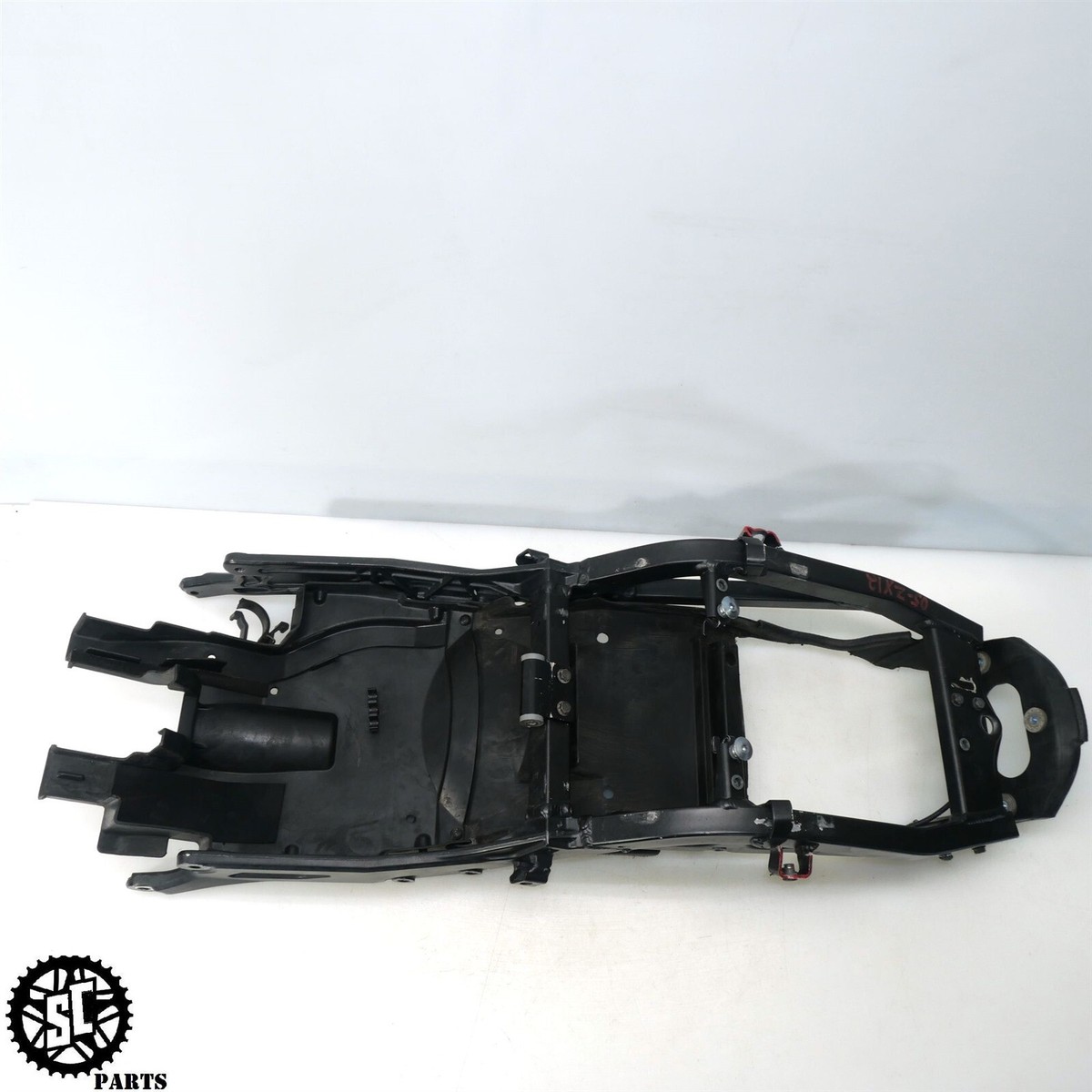 2002-2005 KAWASAKI NINJA ZX12R REAR SUBFRAME BATTERY TRAY TAIL