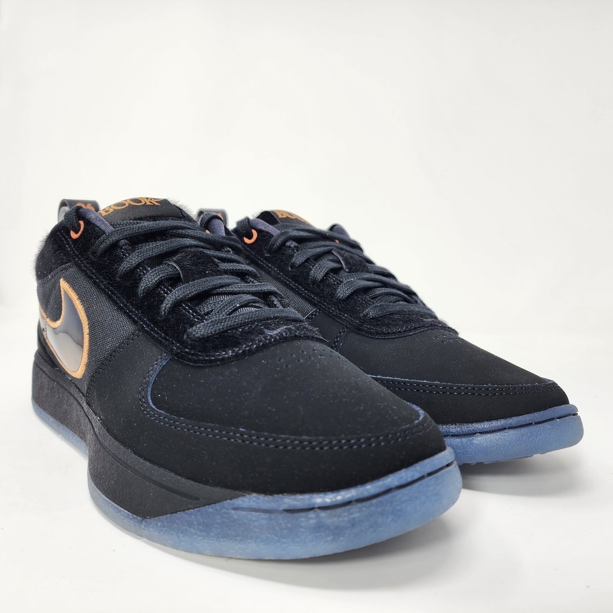 Nike Book 1 Haven Basketball Shoes Men's Size 8 Black Amber Brown