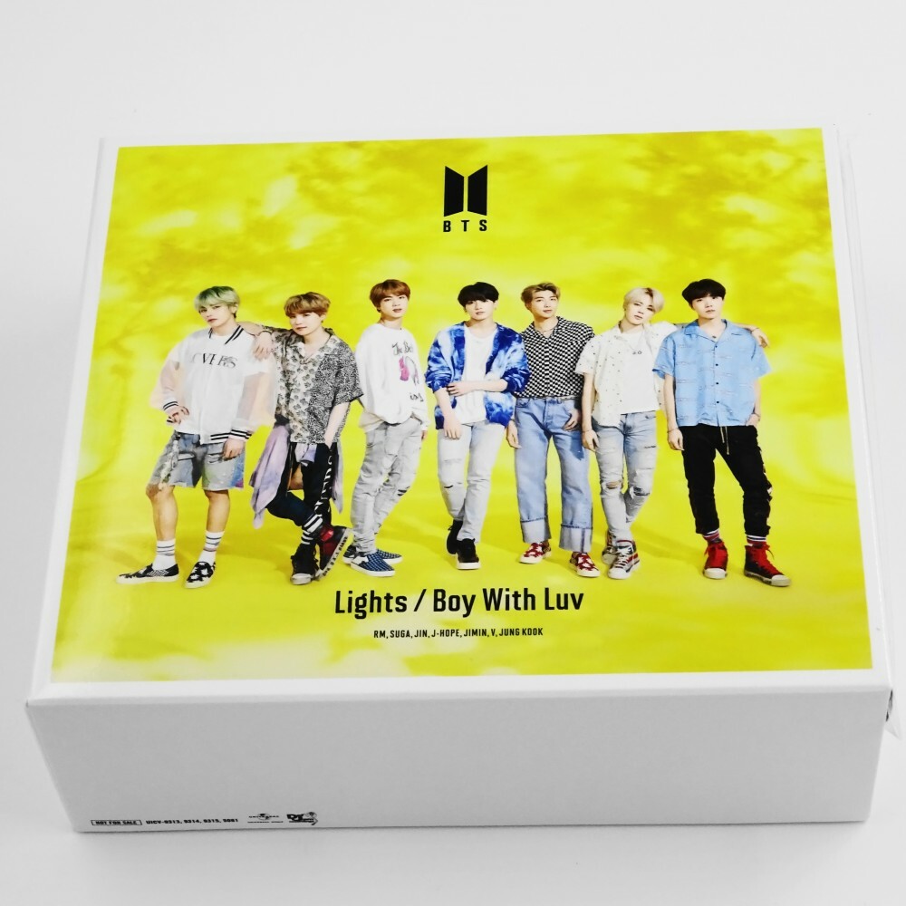 BTS Lights / Boy With Luv Limited Edition CD+DVD BOX | eBay