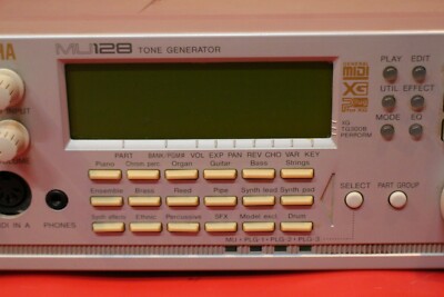 USED YAMAHA MU-128 Sound Module Tone Generator from Japan U2837