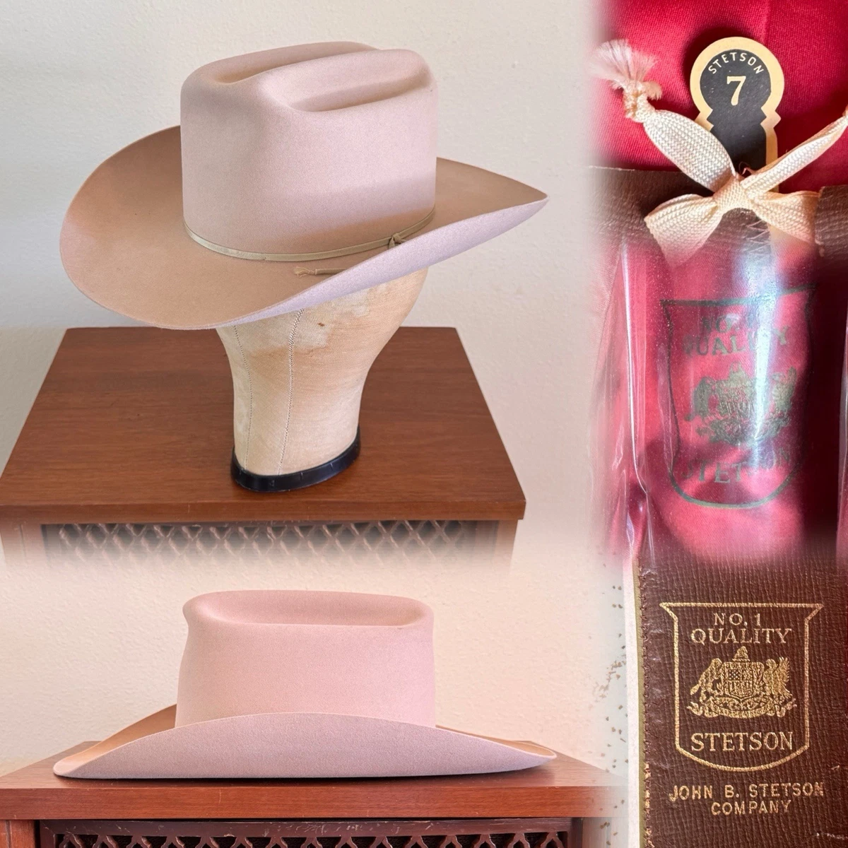 Stetson Original 1950s Vintage Hats for Men for sale | eBay