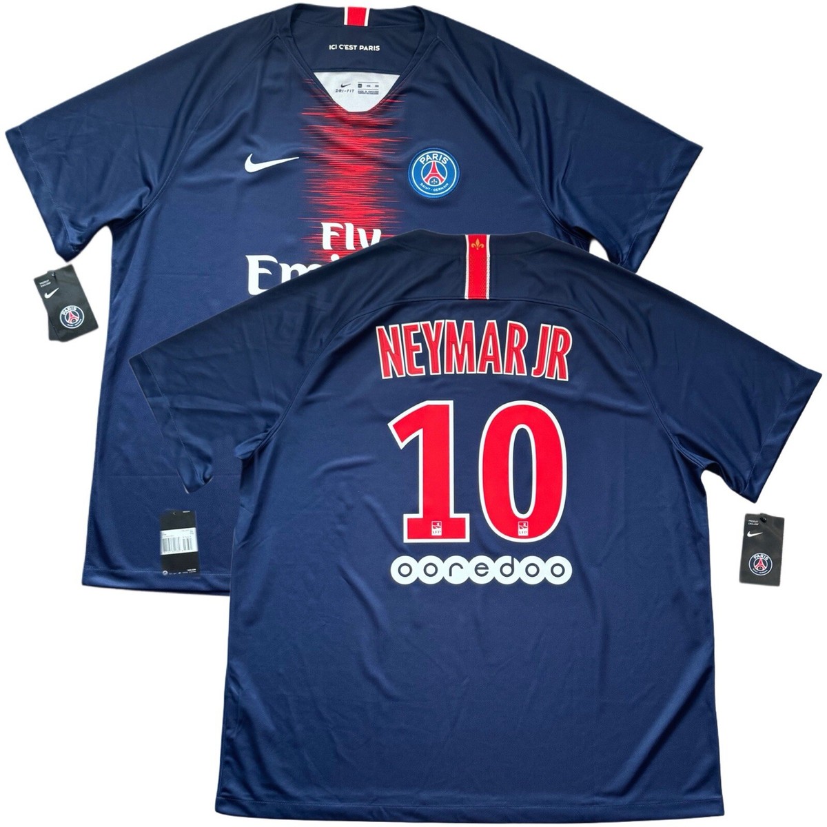 2018/19 PSG Home Jersey #11 Neymar Jr 2XL Nike Paris Saint Germain