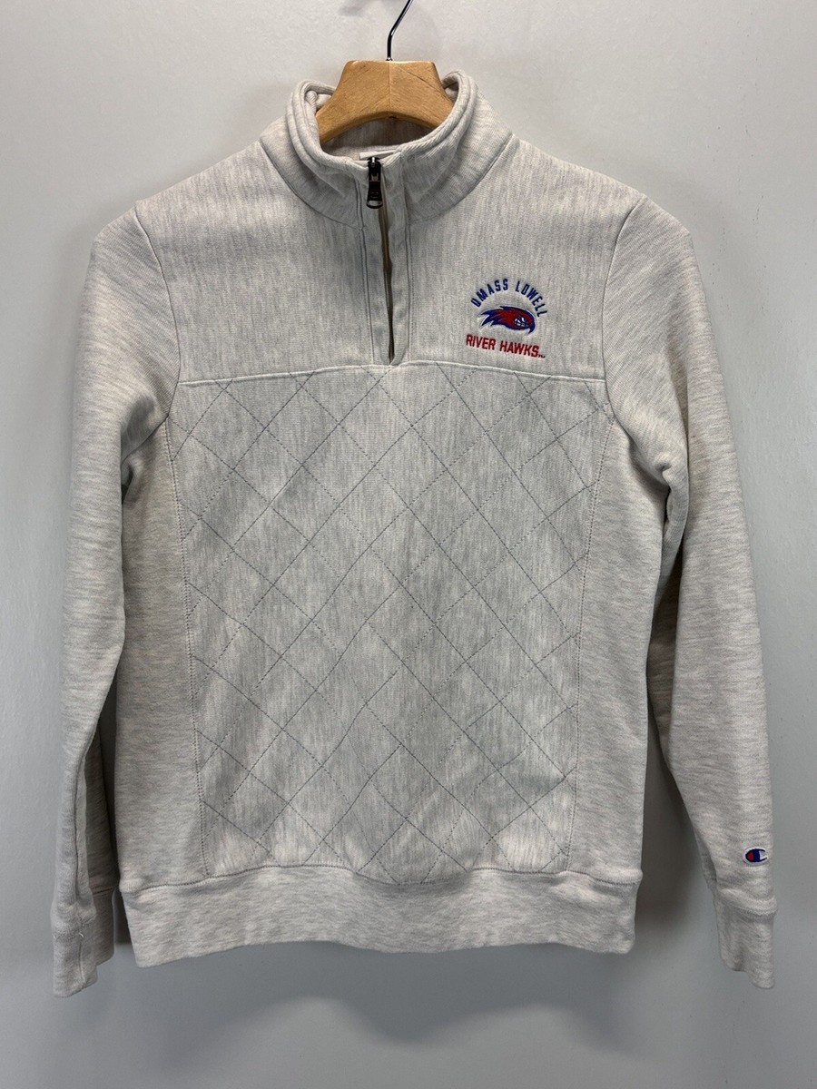 Champion Reverse Weave UMass Lowell Sweatshirt Sz Small Grey