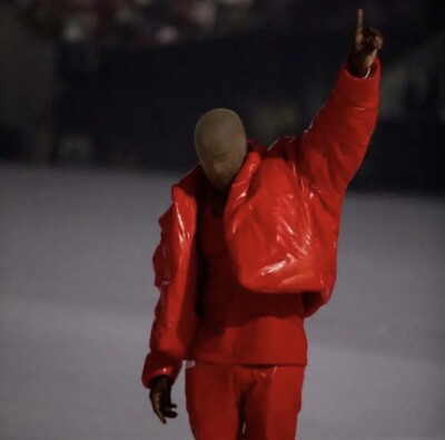 Yeezy GAP Round Jacket Red Puffer Kanye West Size 2XL | eBay