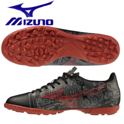 MIZUNO Alpha α SR4 Select TF Soccer Football Cleats Wide 3E Black