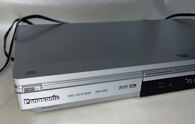 Panasonic DVD Audio/Video Player DVD-S35 MP3 Dolby No Remote Very
