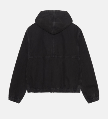 STUSSY WORK JACKET INSULATED CANVAS Black Size XL | eBay