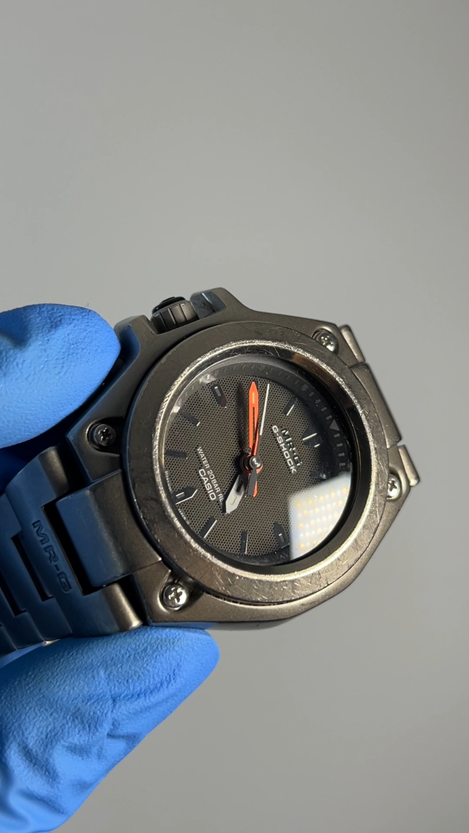 Casio G-Shock MR-G MRG-120T Titanium Men Vintage Quartz Watch Rare