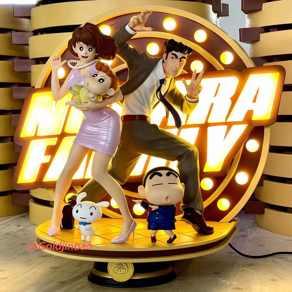 NPC Studio Nohara Shinnosuke Family Resin Model In Stock Nohara