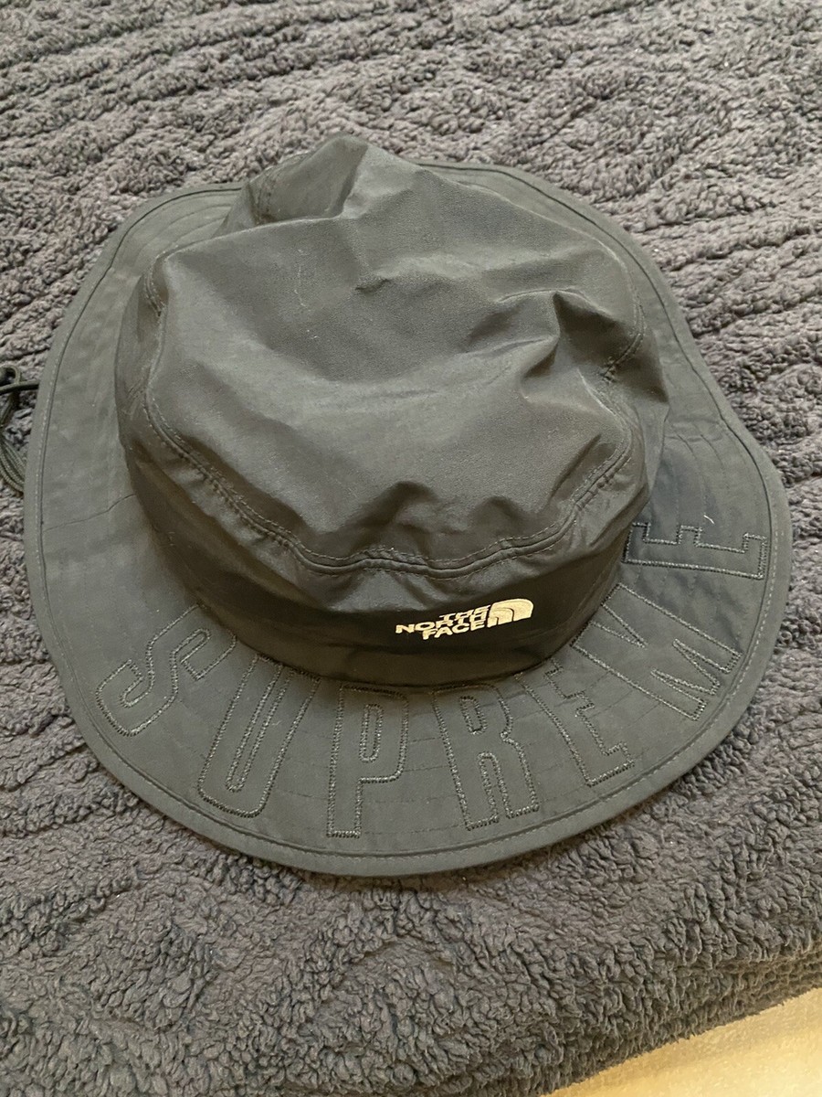 SS19 Supreme THE NORTH FACE Arc Logo Horizon breeze hat Black TNF