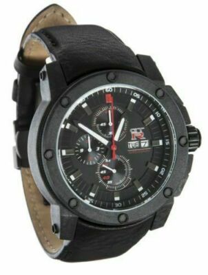 AUTHENTIC NISSAN GTR CHRONOGRAPH MEN`S WATCH DAY DATE / LIMITED