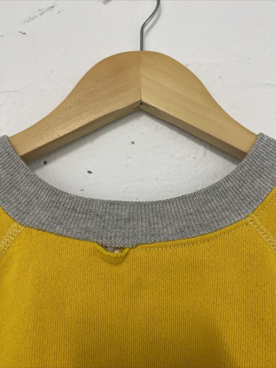 Vintage Flock Print Sweatshirt Tri Color 60's 70's Rare Flocky | eBay