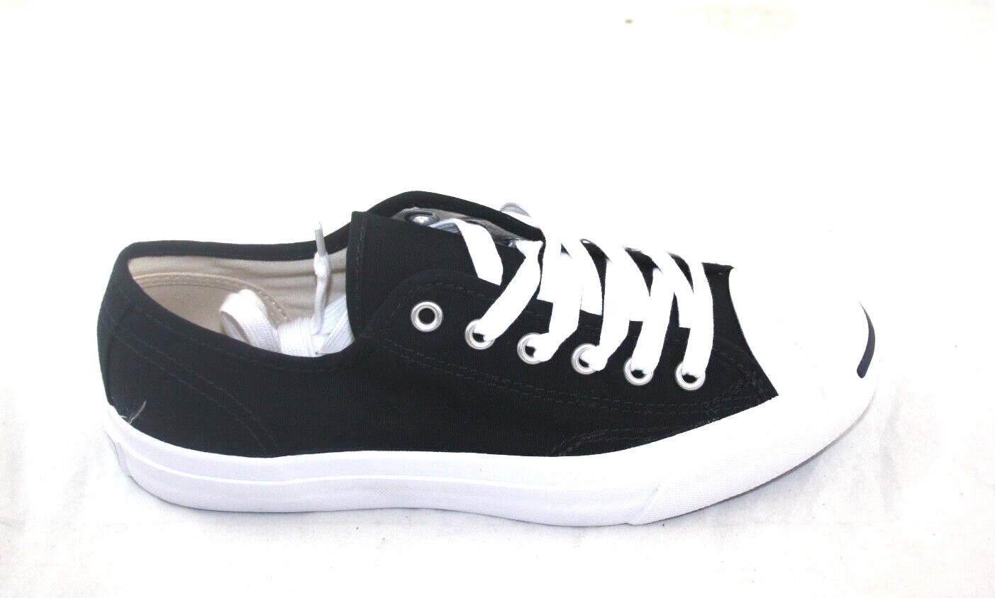 CONVERSE JACK PURCELL CLASSIC CANVAS SHOE 1Q699 BLACK MEN SIZE