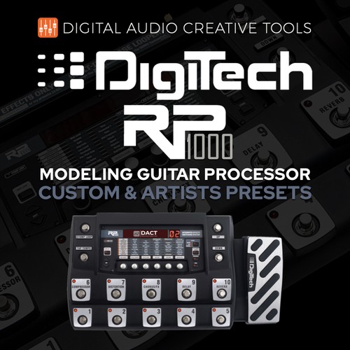 Digitech RP1000 Guitar Multi-FX Presets Library (Instant Delivery