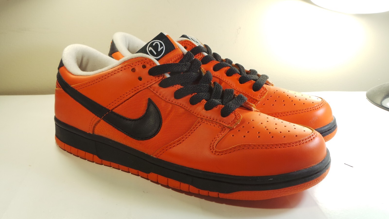 2004 NIKE DUNK LOW 307378 801 HOLLAND ORANGE 8.5 AIR FORCE MAX 1