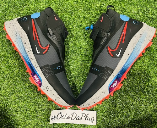 Nike Air Zoom Infinity Tour 2 Shield Black Red Golf Shoes Multi